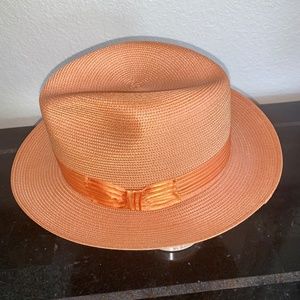 Sharp 7 1/2” Straw Fedora by Steve Harvey by DOBBS